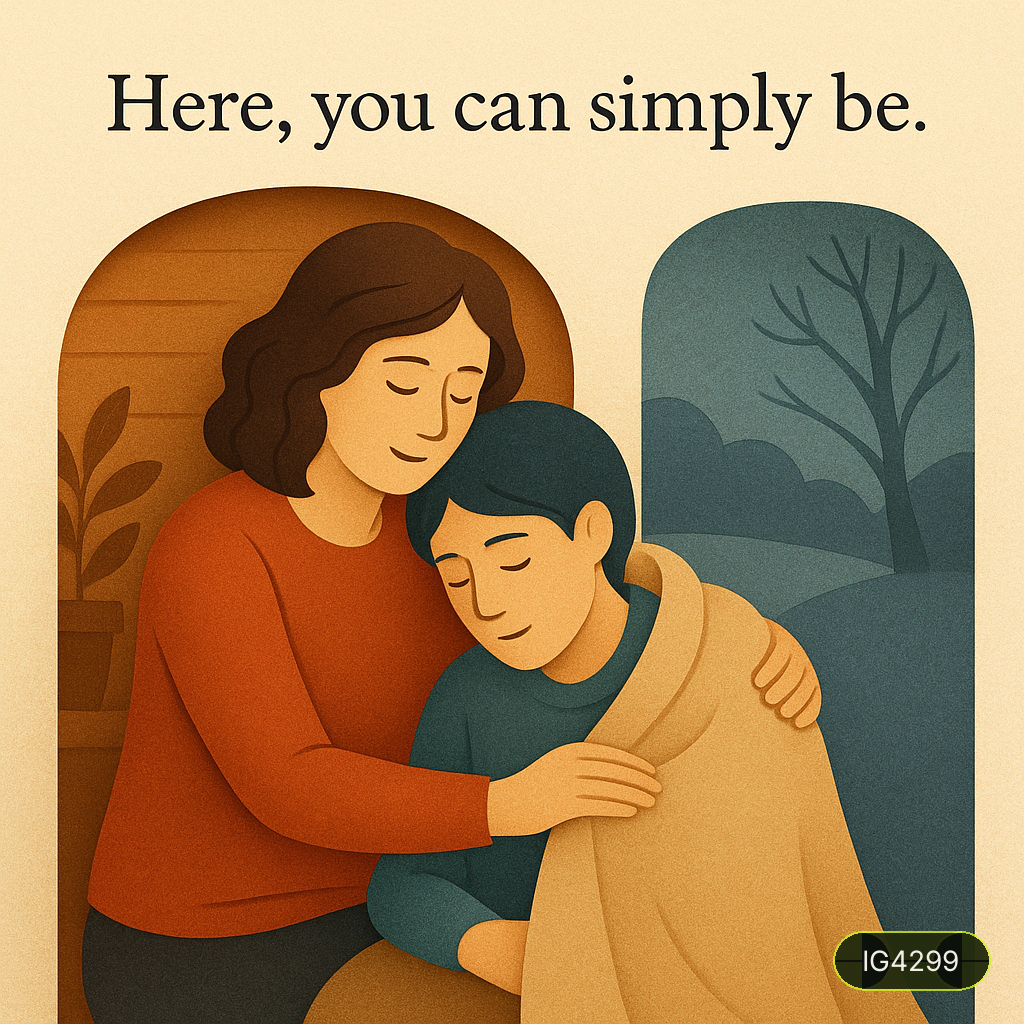Here, you can simply be